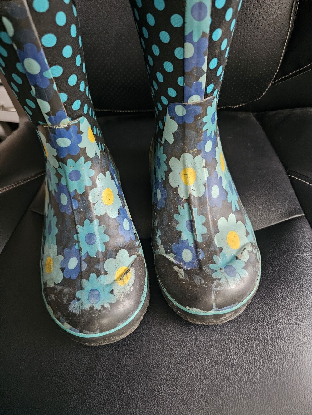 BOGS Flower Dots Boots Size 5 - Picture 5 of 9